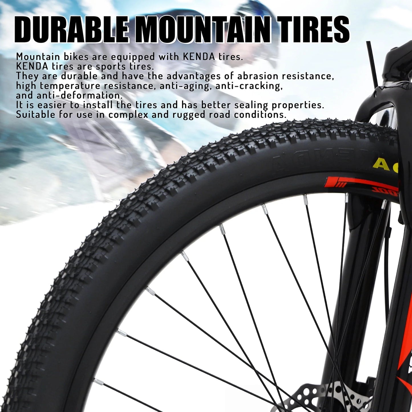 Mountain Bike, 26 - Inch Wheels, Teen Boys, Girls - Black & Blue - Product image 5