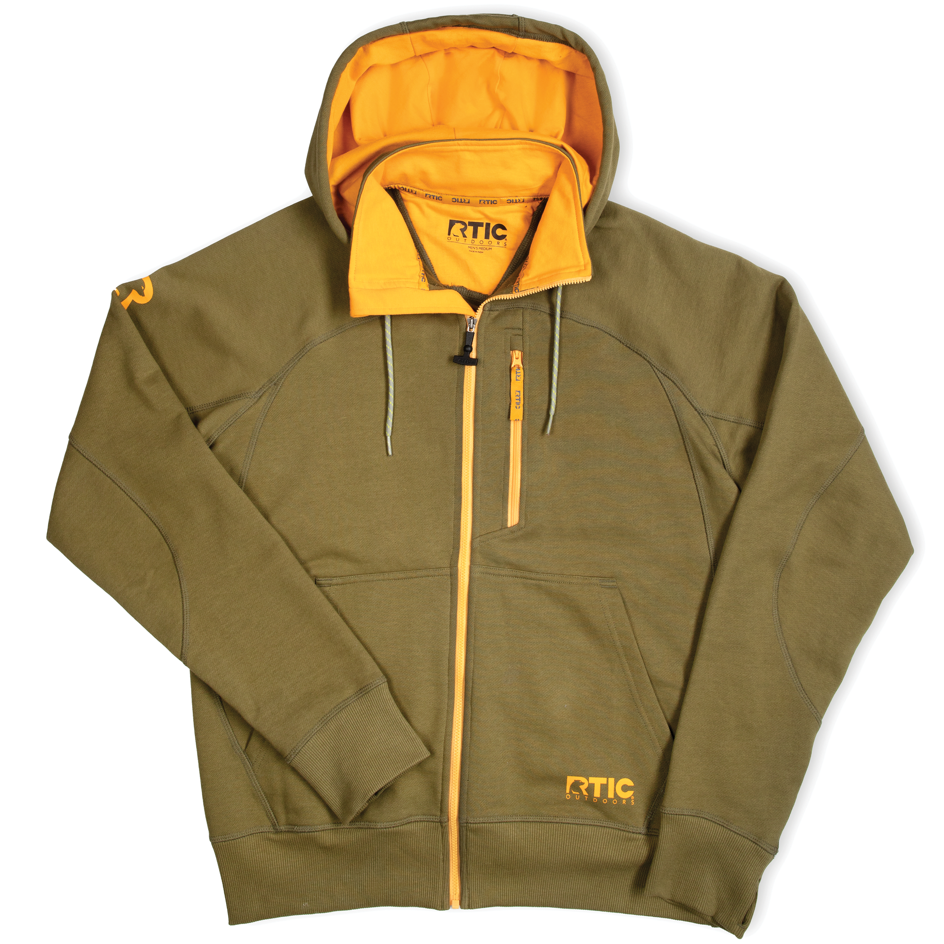Men's Water-Repellent Full-Zip Hoodie image 11