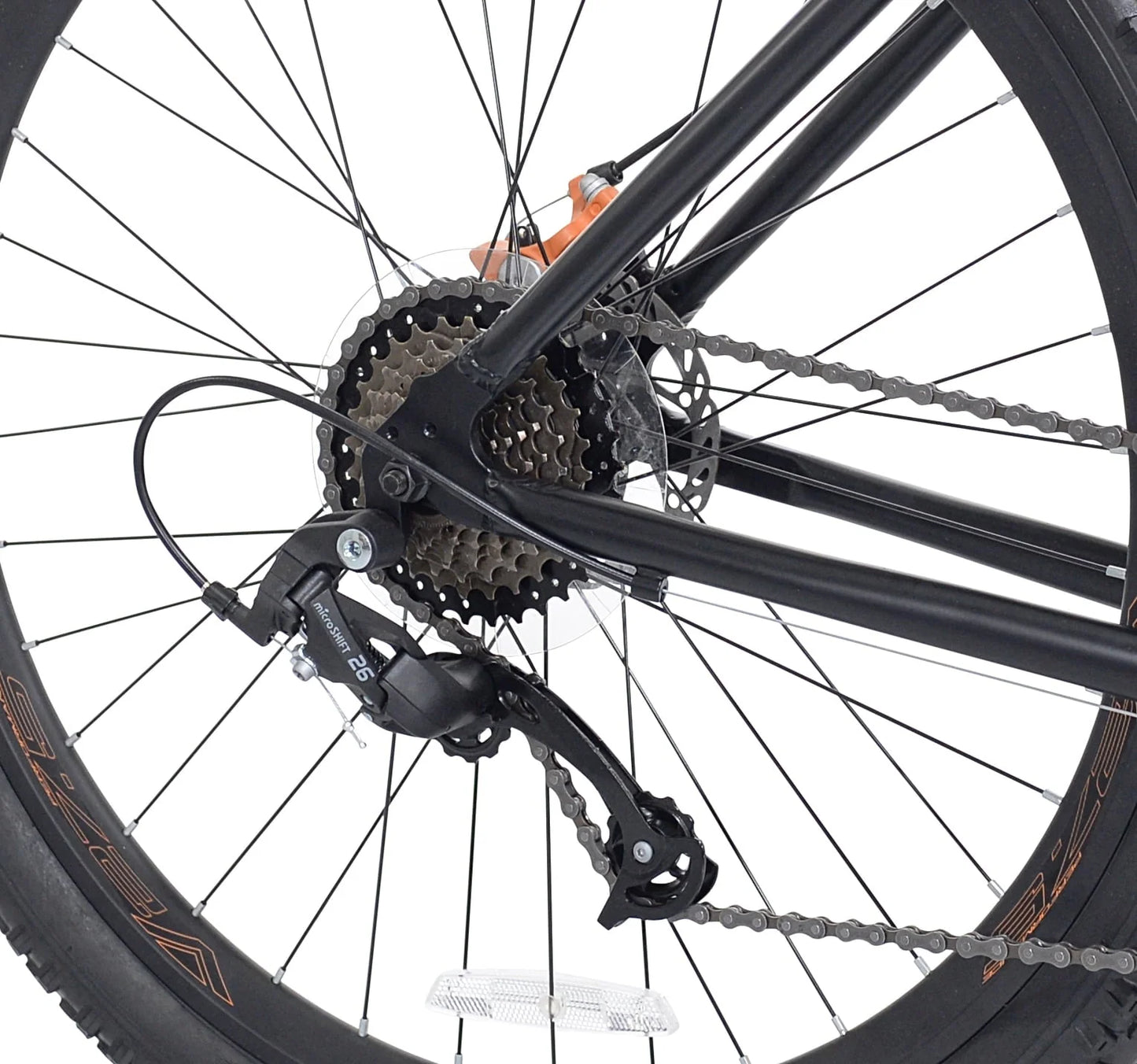 Ozark Trail 27.5" Vibe Mountain Bike, Medium Frame, Black, Adult, Unisex - Product image 12