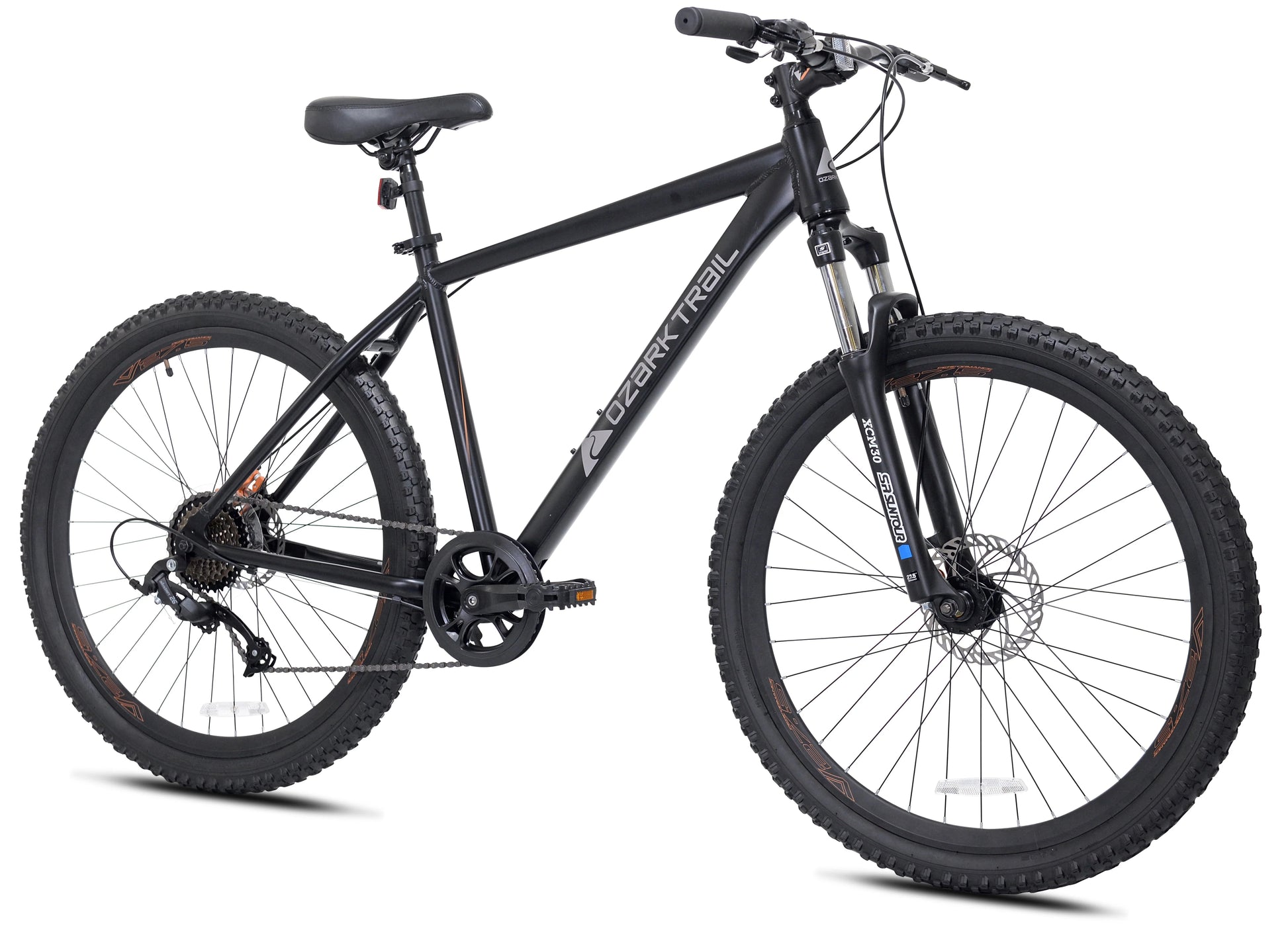 Ozark Trail 27.5" Vibe Mountain Bike, Medium Frame, Black, Adult, Unisex - Product image 2