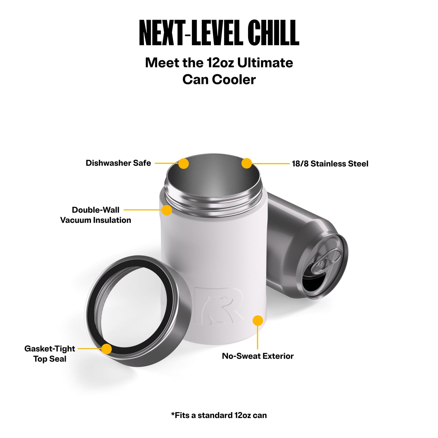 12oz Ultimate Can Cooler image 8
