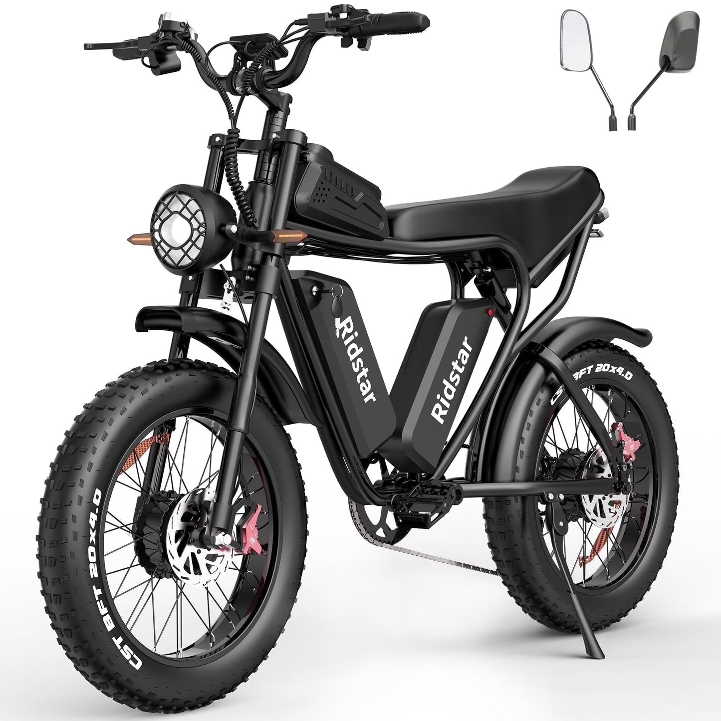 Ridstar Electric Bike for Adults, Peak 1500W 30MPH, 48V 15.6ah Electric Bicycle - Product image 5