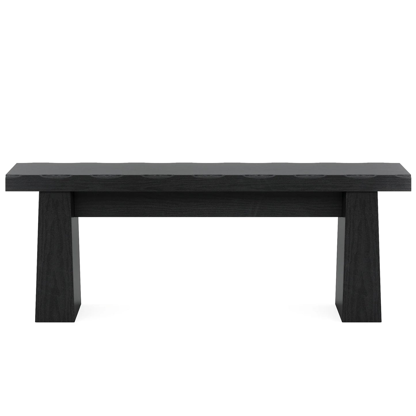 Fnova 48" Wooden Two - Person Backless Entryway Bench with Under - Bench Storage for Outdoor Garden - Product image 26