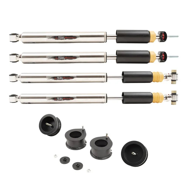 BELLTECH 1032HKP LEVELING KIT PLUS 2018-2021 Jeep Wrangler Rubicon JL 2.5 in. leveling kit with double adjustable damping shocks