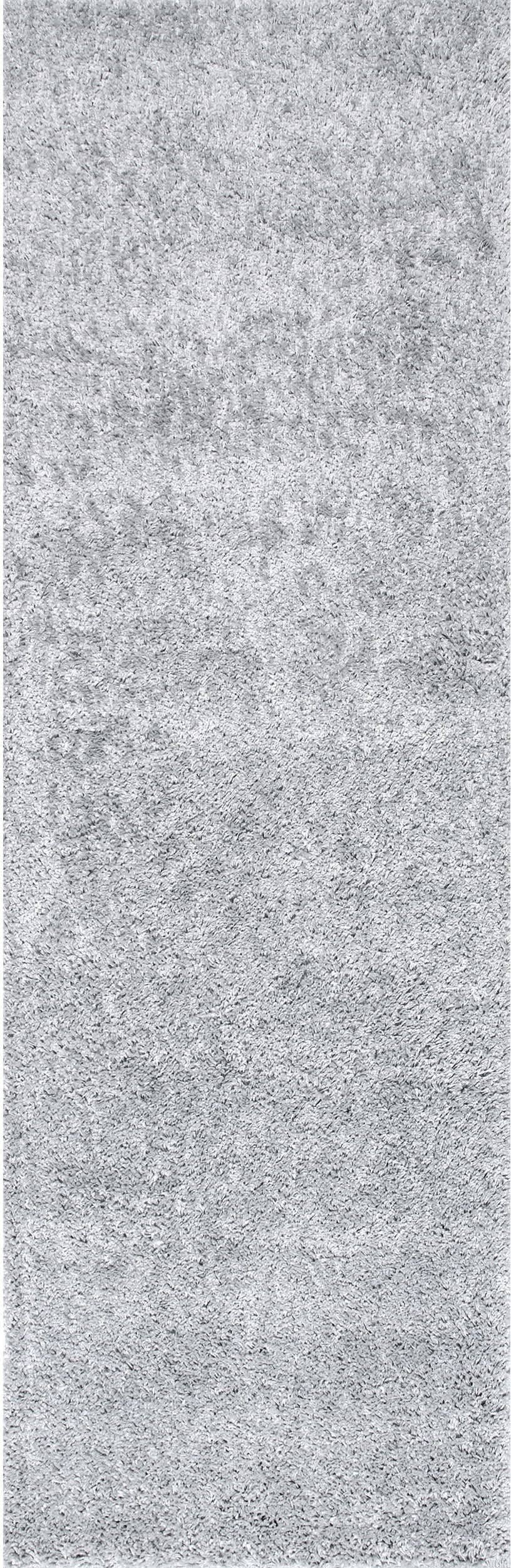 nuLOOM Marleen Plush Shag Rug - Silver - Product image 1