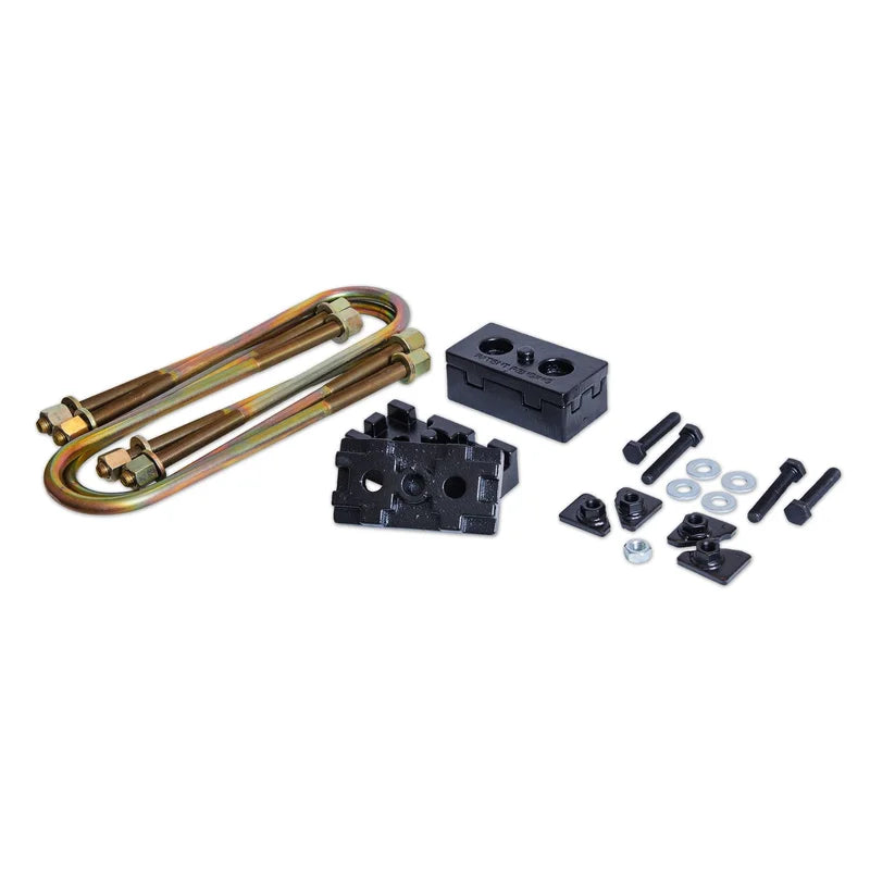 ProRYDE Suspension Systems 52-3503F Ford F250 4WD 3-in-1 Block Kit w/U-bolts-Late