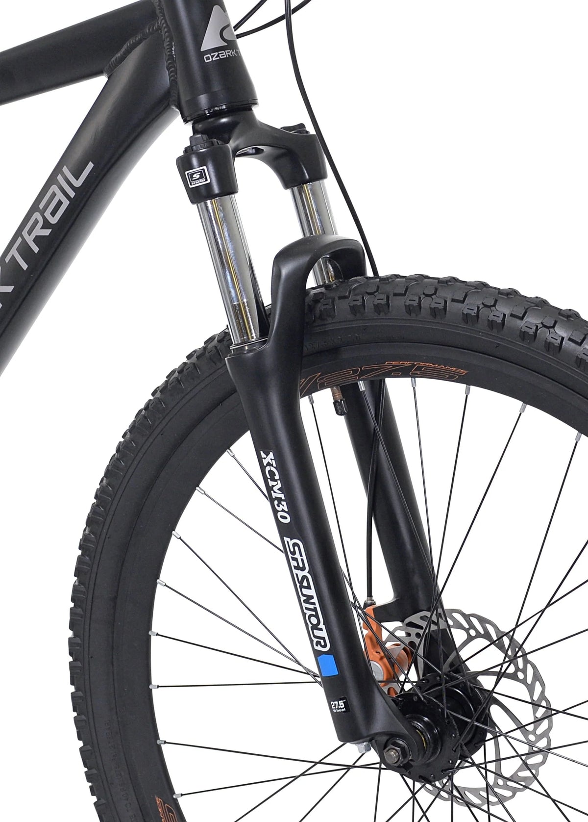 Ozark Trail 27.5" Vibe Mountain Bike, Medium Frame, Black, Adult, Unisex - Product image 7