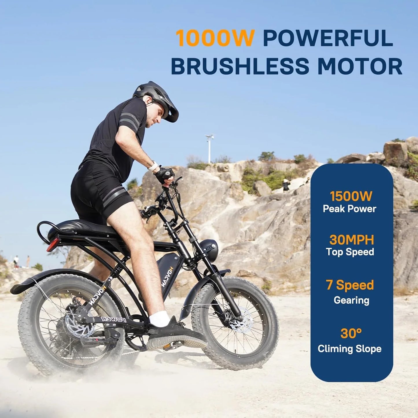 Movcan 20" 48 V Electric Mountain Ebike - Product image 2