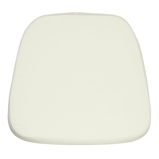 Flash Furniture Soft Ivory Fabric Chiavari Chair Cushion