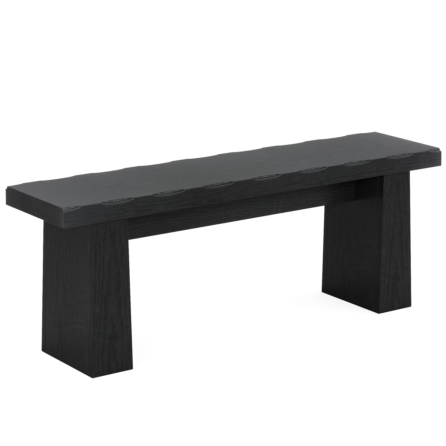 Fnova 48" Wooden Two - Person Backless Entryway Bench with Under - Bench Storage for Outdoor Garden - Product image 24