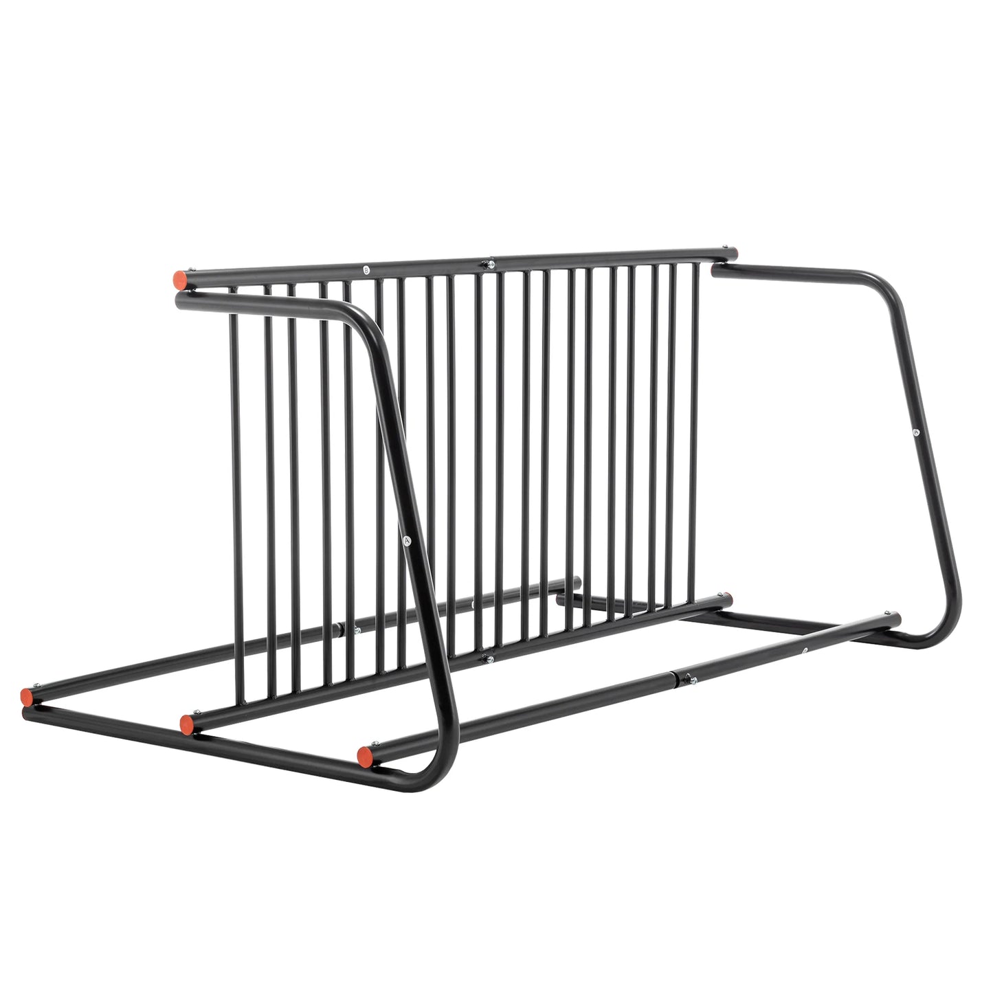 AECOJOY Commercial Floor Bike Rack Stand, 10-Bike Capacity Dual Sided Bicycle Storage Stand Floor Parking Stand