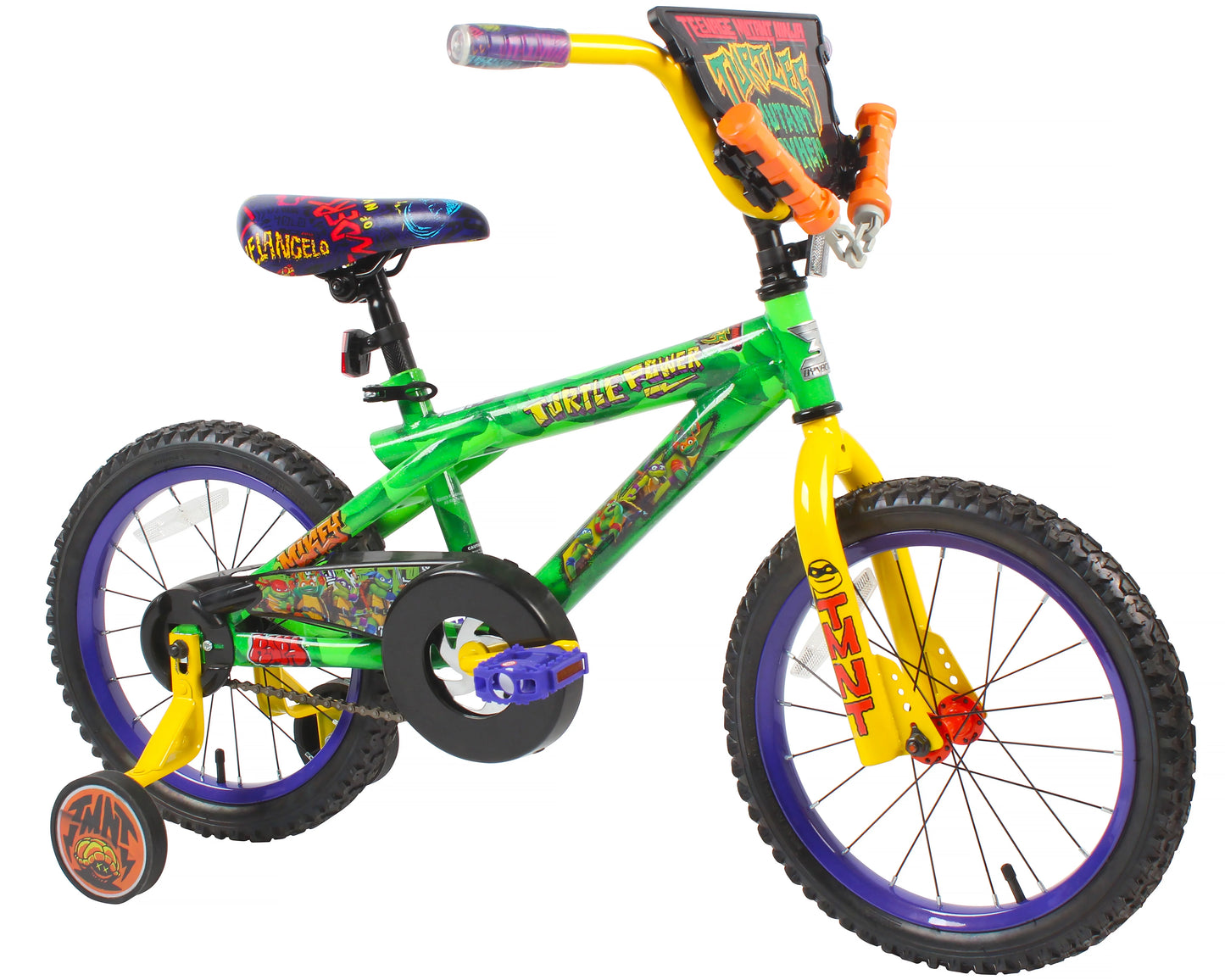 16" Dynacraft Teenage Mutant Ninja Turtles, Boys BMX Bike for Child 5 - 7 Years - Product image 2