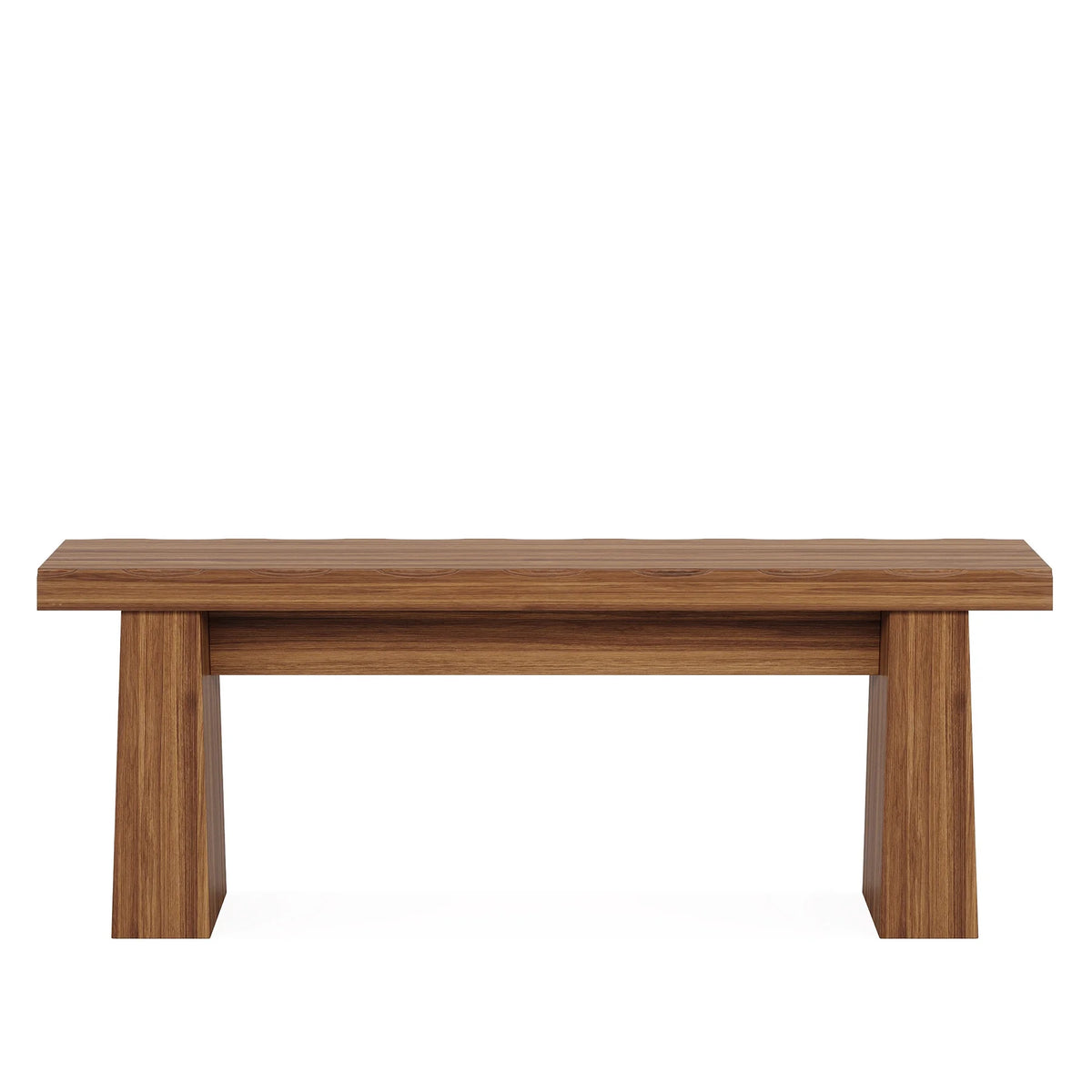 Fnova 48" Wooden Two - Person Backless Entryway Bench with Under - Bench Storage for Outdoor Garden - Product image 13