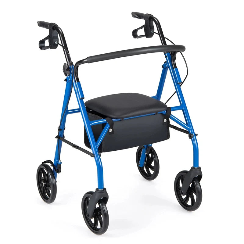 Foldable Rollator Walker with Seat & Height Adjustable Handles for Seniors - Product image 10