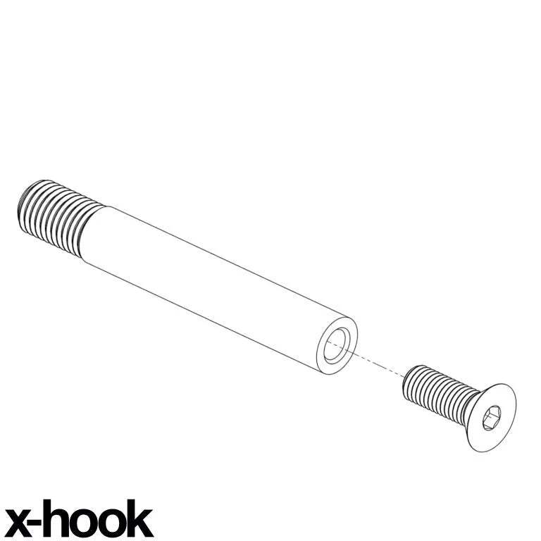 x-hook Mounting Shaft (Required) Scion xA | 04-06 (Made to order)